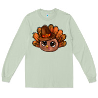Matcha turkey and leopard pattern and thanksgiving hat bbs Long Sleeve Tee - BundleAndBundleShop