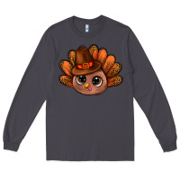 Smoke turkey and leopard pattern and thanksgiving hat bbs Long Sleeve Tee - BundleAndBundleShop