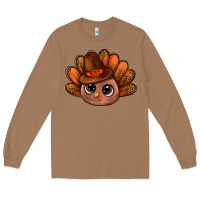 Toasted Coconut turkey and leopard pattern and thanksgiving hat bbs Long Sleeve Tee - BundleAndBundleShop