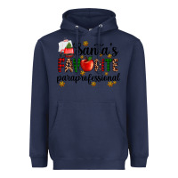 Navy santa's favorite  paraprofesyonal Heavyweight Hoodie - AdoDesignShop