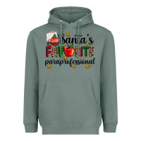 Sage santa's favorite  paraprofesyonal Heavyweight Hoodie - AdoDesignShop