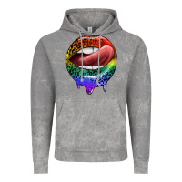 Cloud Rock rainbow lips pride Vintage Hoodie - FaDigitalArtStudio