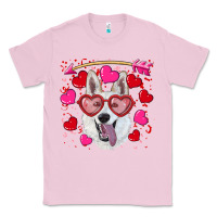 Bubblegum Pink valentine's day  white shepherd Classic Tee - RanaPortraitStore