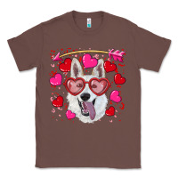 Chestnut valentine's day  white shepherd Classic Tee - RanaPortraitStore