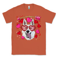 Copper valentine's day  white shepherd Classic Tee - RanaPortraitStore