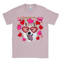 Lilac valentine's day  white shepherd Classic Tee - RanaPortraitStore