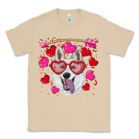 Mushroom valentine's day  white shepherd Classic Tee - RanaPortraitStore