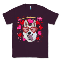 Plum valentine's day  white shepherd Classic Tee - RanaPortraitStore