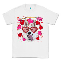 White valentine's day  white shepherd Classic Tee - RanaPortraitStore