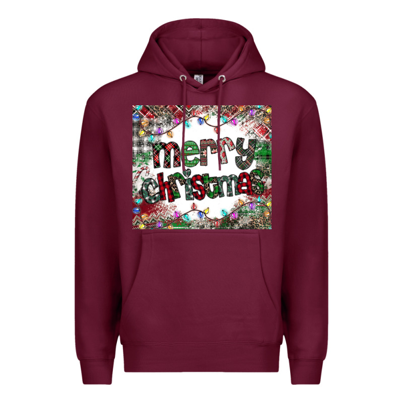 Merry Christmas Premium Hoodie by CowhideDigitalArt | Teevron