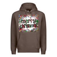 Coffee merry Christmas Premium Hoodie - CowhideDigitalArt