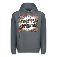 Rock merry Christmas Premium Hoodie - CowhideDigitalArt
