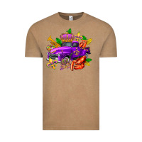 Vintage Coffee mardi gras truck olivia Vintage Tee - OliviaCreatesArt