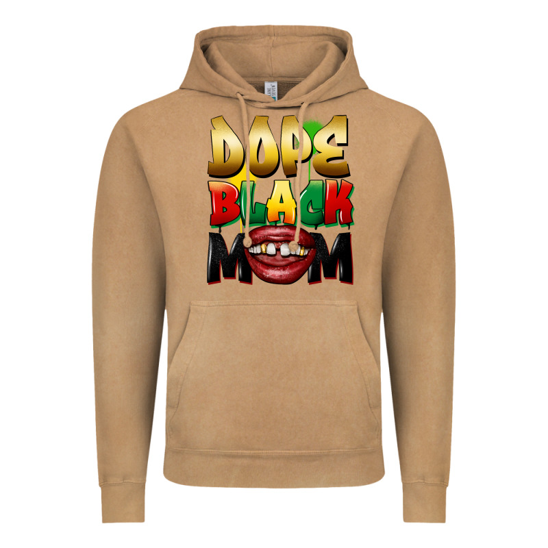 Dope Black Mom Vintage Hoodie by FaDigitalArtStudio | Teevron