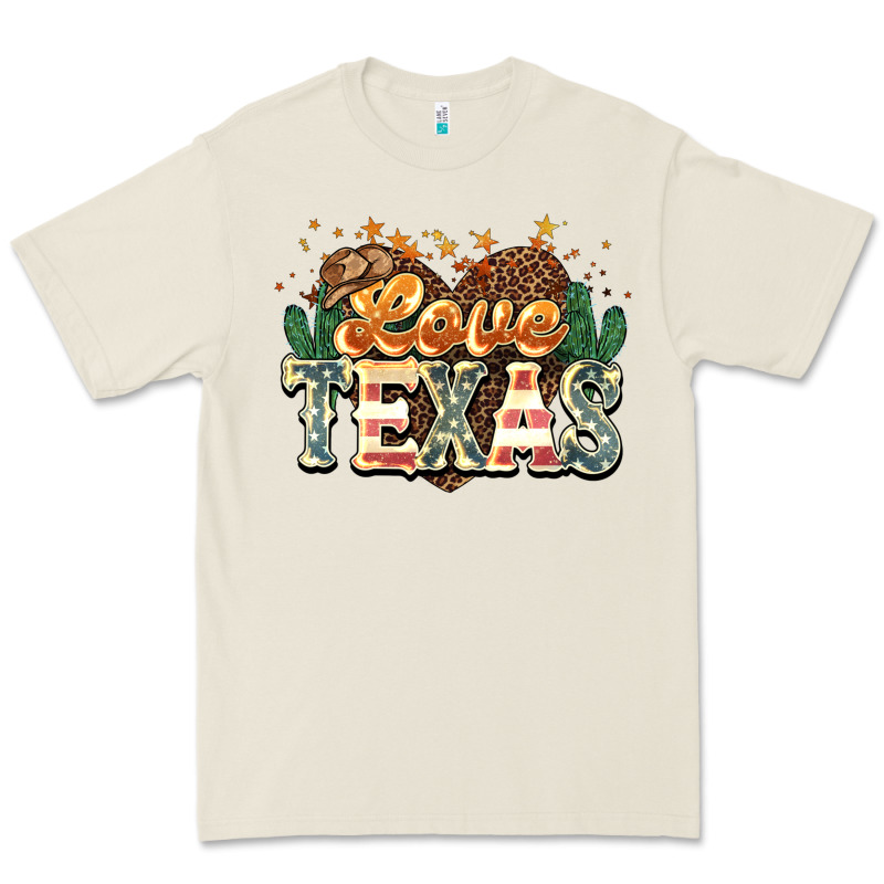 Love Texas 4th Of July Premium Tee by HowdyJamesFarm | Teevron