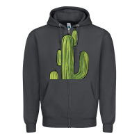 Smoke cactus Zipper Hoodie - BarkalooDesign