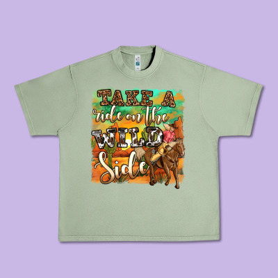 Take A Ride On The Wild Side Urban Heavy Tee Designed By Oliviacreatesart