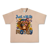 Burro just a little moody 4th of july long haired cow Urban Heavy Tee - Jasminsmagicworld