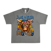 Tornado just a little moody 4th of july long haired cow Urban Heavy Tee - Jasminsmagicworld