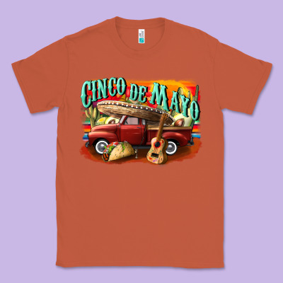 Cinco De Mayo Truck Classic Tee Designed By Cowgirlartshop