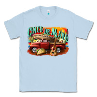 Dusty Blue cinco de mayo truck Classic Tee - CowGirlArtShop