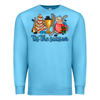 Ocean Blue tis the season hockey and Christmas Premium Sweatshirt - AdoDesignShop