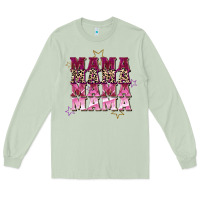 Matcha Mama mama mama mama Mother's Day Long Sleeve Tee - FaDigitalArtStudio
