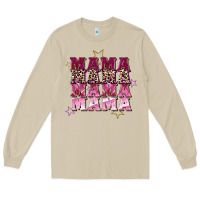 Mushroom Mama mama mama mama Mother's Day Long Sleeve Tee - FaDigitalArtStudio