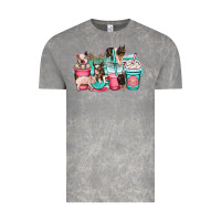 Cloud Rock pig coffee cups Vintage Tee - OliviaCreatesArt