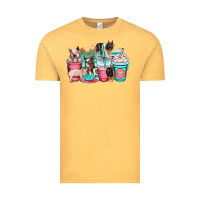 Vintage Mustard pig coffee cups Vintage Tee - OliviaCreatesArt