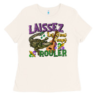 Bone laissez les bons temps rouler Ladies Tee - CowGirlArtShop