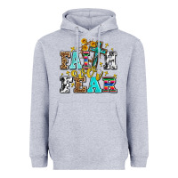 Heather Grey faith over fear with cross and sunflowers Heavyweight Hoodie - AdoDesignShop