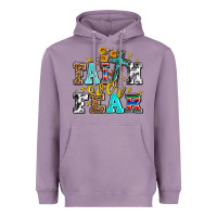 Lavender faith over fear with cross and sunflowers Heavyweight Hoodie - AdoDesignShop