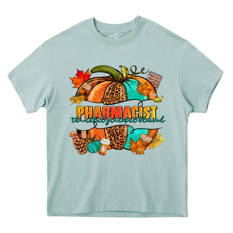 Pharmacist Pumpkin Heavy Core Tee by NancyCooperArtShop | Teevron
