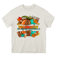 Cream Pharmacist pumpkin Heavy Core Tee - NancyCooperArtShop