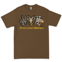 Cacao Peace Love Missouri Premium Tee - Jasminsmagicworld