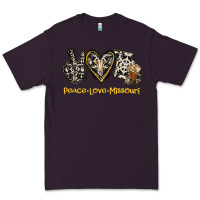 Plum Peace Love Missouri Premium Tee - Jasminsmagicworld