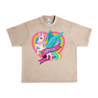 French Oak pride lgbtq unicorn Urban Heavy Tee - OliviaCreatesArt