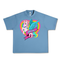 Pebble Blue pride lgbtq unicorn Urban Heavy Tee - OliviaCreatesArt