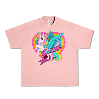 Salmon pride lgbtq unicorn Urban Heavy Tee - OliviaCreatesArt