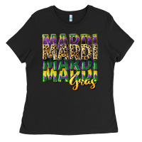 Black mardi gras Ladies Tee - CowGirlArtShop