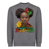 Storm juneteenth african girl Heavyweight Sweatshirt - BarkalooDesign