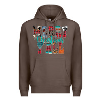 Coffee merry christmas y'all Premium Hoodie - CowhideDigitalArt