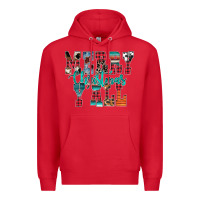 Red merry christmas y'all Premium Hoodie - CowhideDigitalArt