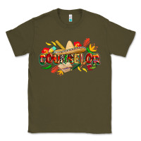 Army Green cinco de mayo counselor Classic Tee - CowGirlArtShop