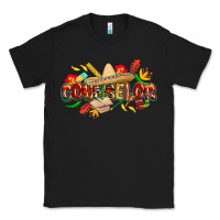 Black cinco de mayo counselor Classic Tee - CowGirlArtShop