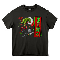 Asphalt Christmas Character Heavy Core Tee - NancyCooperArtShop