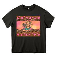 Asphalt cupid valentine's day Heavy Core Tee - RanaPortraitStore