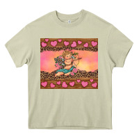 Mossy cupid valentine's day Heavy Core Tee - RanaPortraitStore