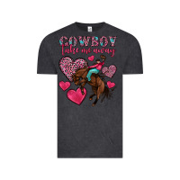 Vintage Black cowboy take me away Vintage Tee - OliviaCreatesArt